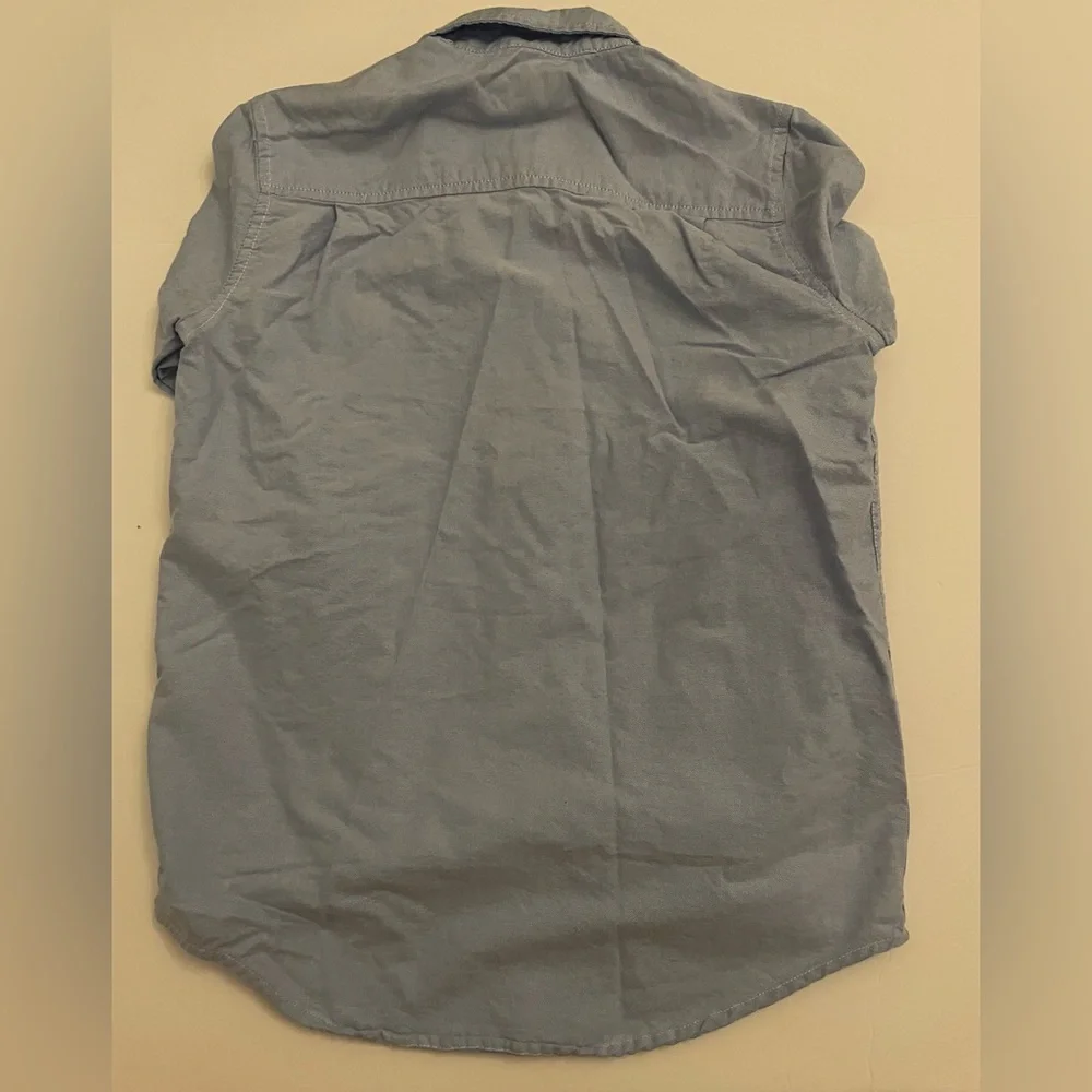 ☀️The Children’s Place Boy’s Large L(10/12) Button Up shirt Blue